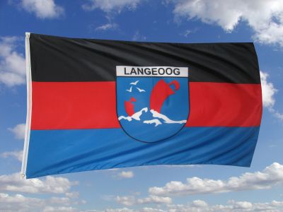 Langeoog Fahne / Flagge 90x150 cm