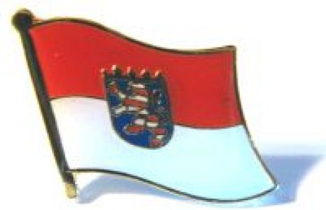 Hessen Fahne 90x150 cm + Pin