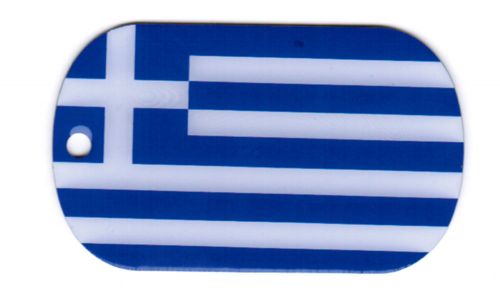 Griechenland Dog Tag 3x5 cm