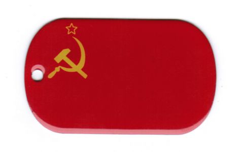 Sowjetunion Dog Tag 3x5 cm
