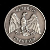 Republik Preussen Pin 30 mm Durchmesser