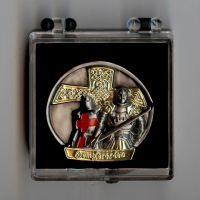 Pin Templer Kreuzritter 30mm (Geschenkbox 40x40x18 mm)