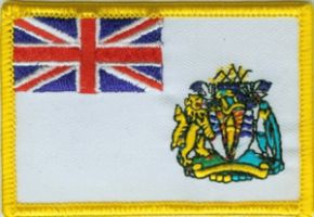 British Antarktis Flaggen Aufnäher / Patch (8x5,5 cm)