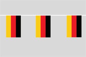 Deutschland Fahnenkette 6 Meter 8 Fahnen