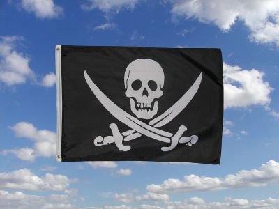 Piratenflagge mit Sbel 90cm x 150cm