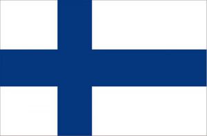 Finnland Fahne 90 x 150 cm