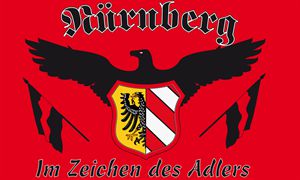 Nrnberg im Zeichen des Adlers Fahne / Flagge 90x150 cm