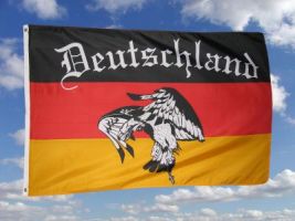 Deutschland 6 (cony.) Fahne/Flagge 90cm x 150cm