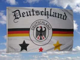 Deutschland 3 (cony.) Fahne/Flagge 90cm x 150cm