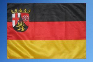 Rheinland Pfalz Fahne 27cm x 40cm
