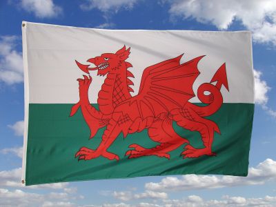 Wales Fahne 90cm X 150cm