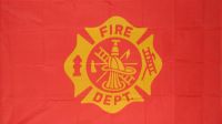 Fire Department Fahne 90 x 150 cm
