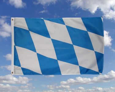 Bayern mit Rauten Fahne / Flagge 60x90 cm