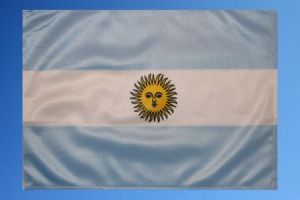 Argentinien Fahne/Flagge 27x40cm