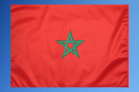 Marokko Fahne/Flagge 27x40cm