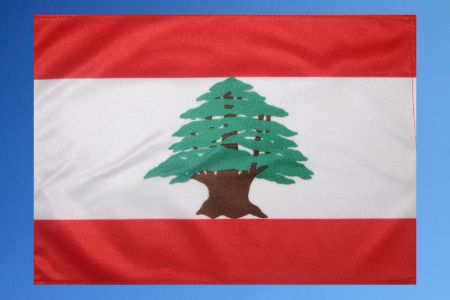 Libanon Fahne/Flagge 27x40cm