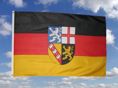 Saarland Fahne 90cm x 150cm
