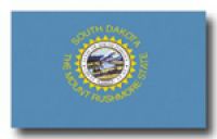 South Dakota Fahne/Flagge 90x150cm