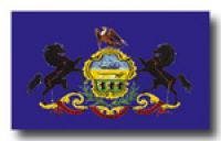 Pennsylvania Fahne/Flagge 90x150cm