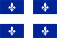 Quebec Fahne/Flagge 90x150 cm