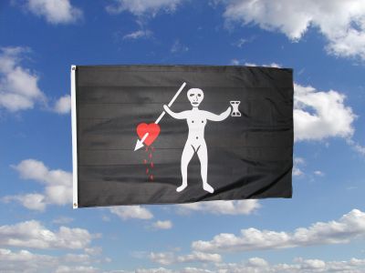 Piraten Fahne/Flagge John Quelch 90cm x 150cm