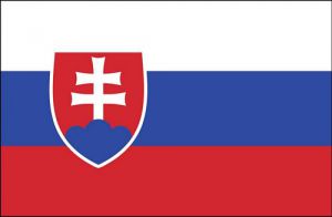 Slowakei Fahne 90 x 150 cm