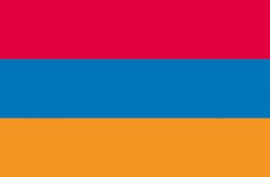 Armenien Fahne  90 x 150 cm