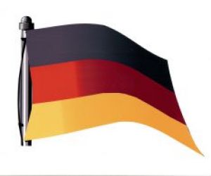 Grußkarte for Sale mit Deutschland-Flagge, deutsche Rennflaggen, Auto-Fenster-  und Stoßstangenaufkleber von Inspired Images