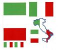 Italien Aufkleber Set ist auch in unserem Flaggen shop erhltlich!