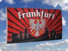 Fahne Frankfurt Fahne Silhouette 90x150 cm