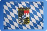 Bayern Fahne mit Wappen  27cm x 40cm ist auch in unserem Flaggen shop erhltlich!