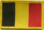 Belgien Flaggen Aufnher / Patch (8x5,5 cm) ist auch in unserem Flaggen shop erhltlich!