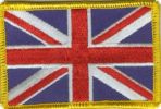 Großbritannien Flaggen Aufnäher / Patch (8x5,5 cm)