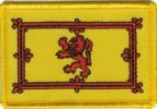 Schottland Royal Flaggen Aufnäher / Patch (8x5,5 cm)