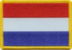Niederlande Flaggen Aufnher / Patch (8x5,5 cm) ist auch in unserem Flaggen shop erhltlich!