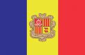 Andorra Fahne 90 x 150 cm