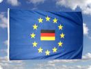 Europische Union mit Deutschland Fahne 90x150 cm