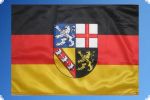 Saarland Fahne 27cm x 40cm ist auch in unserem Flaggen shop erhltlich!