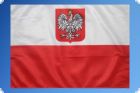Polen Fahne mit Wappen 27cm x 40cm ist auch in unserem Flaggen shop erhltlich!