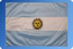 Argentinien Fahne/Flagge 27x40cm