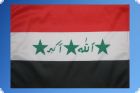 Irak Fahne/Flagge 27x40cm