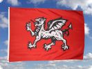 England Weier Drache Fahne/Flagge 90 x 150 cm