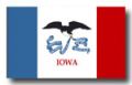 Iowa Fahne/Flagge 90x150cm jetzt online kaufen!