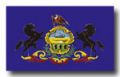 Pennsylvania Fahne/Flagge 90x150cm jetzt online kaufen!