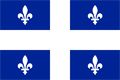 Quebec Fahne/Flagge 90x150 cm ist auch in unserem Flaggen shop erhltlich!