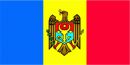 Moldavien Fahne 90 x 150 cm