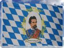 Bayern Fahne Knig Ludwig Motiv 2 90x150 cm