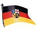 Fahnen Aufkleber Saarland wehende Fahne 10x15cm ist auch in unserem Flaggen shop erhltlich!