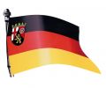 Fahnen Aufkleber Rheinland Pfalz wehende Fahne 10x15cm