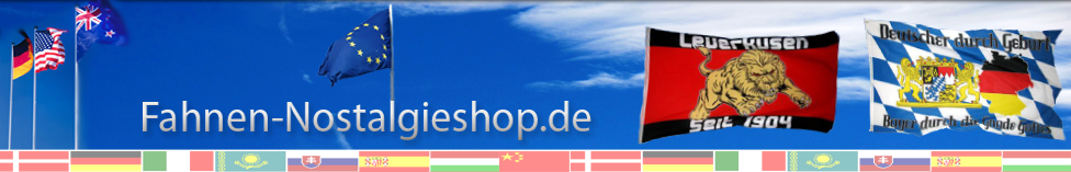 Fahnen und Flaggen Shop - Fahnen-Nostalgieshop.de